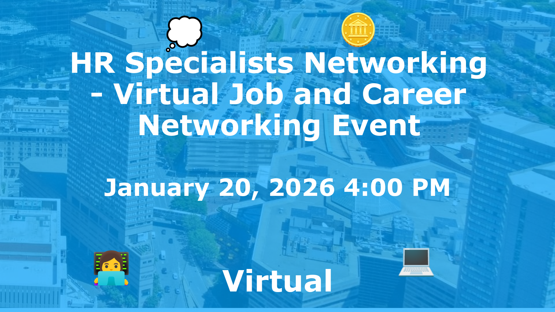 HR Specialists Networking - Virtual Job and Career Networking Event event image